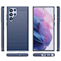 Miniatyrbillede 2 af 2: Carbon Flex Etui Samsung Galaxy S23 Ultra - Blå Blue