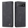 Miniatyrbilde 1 av 2: Etuime Google Pixel 6 Pro Vintage Etui - Svart Black