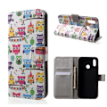 Pikkukuva 1 / 2: Huawei P20 Lite erikoinen suojakotelo - Pienet pöllöt Multicolor