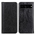 Pikkukuva 1 / 2: Aito nahkakotelo magneettisuljuksella Google Pixel 7 Pro - Musta Black