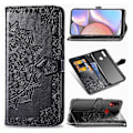 Pikkukuva 1 / 2: Mandala Samsung Galaxy A10s Flip kotelot - Musta Black