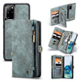 Miniatyrbillede 1 af 2: CaseMe Samsung Galaxy S20 Plus Zipper Wallet Etui - Blå Blue