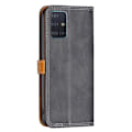 Miniatyrbillede 2 af 2: BINFEN to-farvet Samsung Galaxy A51 læderetui - Sort Black