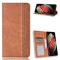 Pikkukuva 1 / 2: Bofink Vintage Samsung Galaxy S21 Ultra 5G nahkakotelo - Ruskea Brown