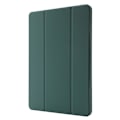 Pikkukuva 2 / 6: iPad Pro 12.9 (2022) / (2021) / (2020) kolminkertainen nahkakotelo - Mustanvihreä Green