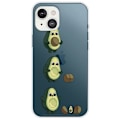 Miniatyrbillede 1 af 2: Deco iPhone 14 Plus cover - Grøn Green