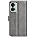 Pikkukuva 2 / 2: OnePlus Nord 2T nahkainen lompakokkotelo - Harmaa Silver grey