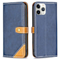 Pikkukuva 1 / 2: BINFEN kaksivärinen nahkakotelo iPhone 11 Pro - Sininen Blue