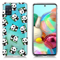 Pikkukuva 1 / 2: Deco Samsung Galaxy A71 kotelot - Pandat Multicolor