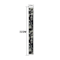 Miniatyrbild 2 av 2: 22mm Universal pattern printing nylon watch band - Butterfly multifärg