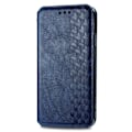 Pikkukuva 2 / 2: Nahkakotelo With A Stylish Rhombus Imprint For Samsung Galaxy S20 Ultra - Sininen Blue