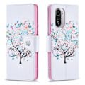 Miniatyrbillede 1 af 2: Wonderland Xiaomi Mi 11i / K40 Pro Plus / Poco F3 Flip Etui - Blomstret Træ Multicolor