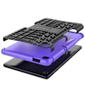 Pikkukuva 5 / 6: Rengaskuvio kickstand tapauksessa Samsung Galaxy Tab A7 Lite - Violetti Purple
