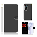 Pikkukuva 1 / 2: Mirror Huawei P50 Pro flip case - Musta Black