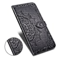 Pikkukuva 2 / 2: Mandala iPhone 12 Pro Max nahkakotelo - Musta Black