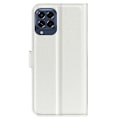 Pikkukuva 2 / 2: Classic Samsung Galaxy M33 5G flip kuoret - Valkoinen White