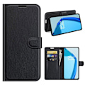 Miniatyrbillede 1 af 2: Classic OnePlus 9R Flip etui - Sort Black