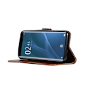Miniatyrbillede 2 af 2: Sony Xperia XZ4 premium vintage læder flip etui - Kaffe Brown