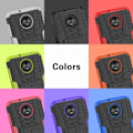 Miniatyrbillede 2 af 2: Motorola Moto Z3 Play cool dæk kickstand hybrid case - Lilla Purple