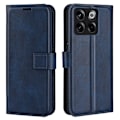 Miniatyrbillede 1 af 2: Læderetui med Pung til OnePlus Ace Pro / 10t - Blå Blue