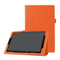 Miniatyrbillede 1 af 2: Amazon Fire HD 10 (2017) Læder cover - Orange Orange