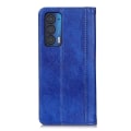 Miniatyrbillede 6 af 6: Motorola Edge 20 ægte læderetui med magnetisk lukning - Blå Blue