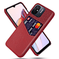 Pikkukuva 1 / 2: Bofink Xiaomi Redmi 12C Card Suojakuori - Punainen Red