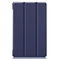 Pikkukuva 2 / 2: Kolminkertainen nahkainen jalusta kotelo Lenovo Tab M8 (3rd gen) - Tummansininen Blue