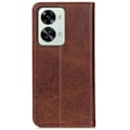 Pikkukuva 2 / 2: OnePlus Nord 2T lompakkokotelo, aitoa nahkaa - Kahvi Brown