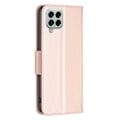 Miniatyrbild 2 av 2: Butterfly läder Samsung Galaxy M33 5G fodral - Rosa Rosa