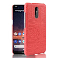 Miniatyrbillede 1 af 2: Croco Nokia 3.2 cover - Rød Red