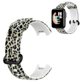 Miniatyrbillede 1 af 2: Xiaomi Mi Watch Lite / Redmi Watch mønster silikone urrem - Leopard Print Multicolor