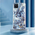Miniatyrbillede 2 af 2: Marble Samsung Galaxy A12 5G Etui - Grå Silver grey
