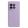 Miniatyrbild 1 av 2: Avfasat gummerat anti-droppskydd för OnePlus 11 - Lila Lila