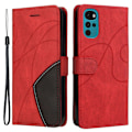 Miniatyrbillede 1 af 2: Tekstureret Læder Etui med Strop TilMotorola Moto G22 - Rød Red