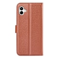 Miniatyrbillede 2 af 2: Klassisk Samsung Galaxy A04 Flip Etui - Brun Brown