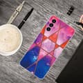 Miniatyrbillede 2 af 2: Marble Samsung Galaxy A13 5G Etui - Rose / Orange / Blå Multicolor