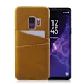 Miniatyrbillede 1 af 2: G-CASE Samsung Galaxy S9 PU læder etui - Gul Yellow