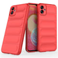 Miniatyrbillede 3 af 6: Blødt grebsformet cover til Samsung Galaxy A04e - Rød Red
