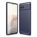 Miniatyrbild 1 av 2: Carbon Flex Google Pixel 6a skal - Blå Blå
