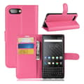 Classic BlackBerry KEY2 flip etui - Rose Pink