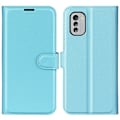 Miniatyrbillede 1 af 2: Klassisk Nokia G60 Flip Etui - Blå Blue