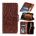 Miniatyrbillede 1 af 2: Nokia 1 Plus nappa split lædercover - brun Brown