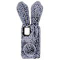 Miniatyrbild 1 av 2: Fluffy Rabbit Nokia G21 skal - Silver/Grå Silvergrå