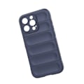 Miniatyrbillede 2 af 2: Blødt, grebsformet cover til iPhone 13 Pro - Mørkeblå Blue