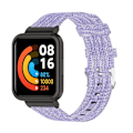 Miniatyrbillede 1 af 2: Xiaomi Redmi Watch 2 nylon åndbar urrem - Lilla Purple