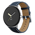Miniatyrbild 4 av 4: Google Pixel Watch klockarmband i äkta läder - Blå Blå
