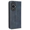Miniatyrbilde 2 av 2: Bofink Vintage Huawei Nova 11 Læretui - Blå Blue