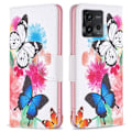 Pikkukuva 1 / 2: Wonderland Motorola Moto G72 Läppäkotelo - Two Butterflies Multicolor