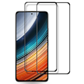 Miniatyrbillede 1 af 2: 2 stk AMORUS ekstra stærk glasskærmbeskytter til Xiaomi Poco F4 / Redmi K40S Transparent